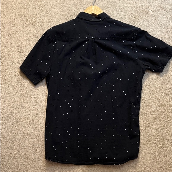 Rip Curl Black Shirt with White Dots - Picture 3 of 3